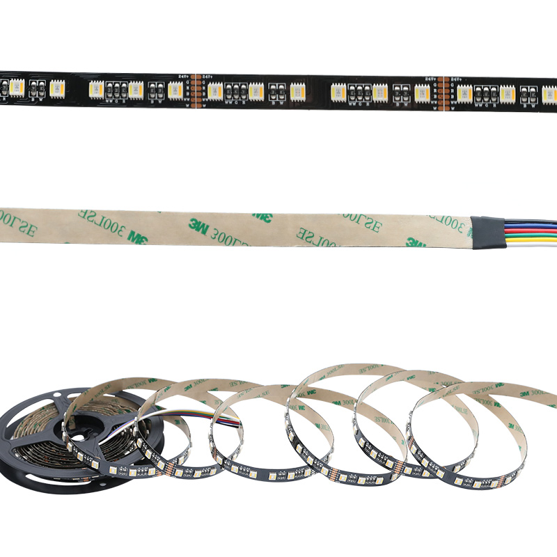 72LEDs/m RGBWW LED Light Strip DC24V 12mm Color Changing Tape 16.4ft 72LEDs/m RGBWW LED Light Strip DC24V 12mm Color Changing Tape 16.4ft